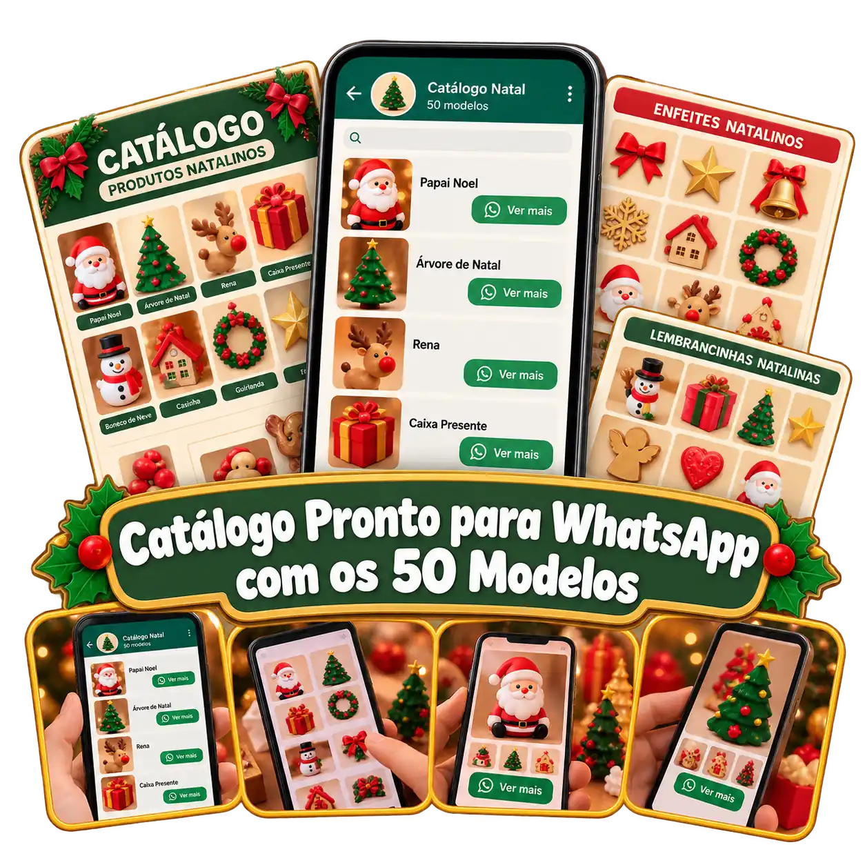Bônus 1 — Catálogo Pronto para WhatsApp com os 50 Modelos